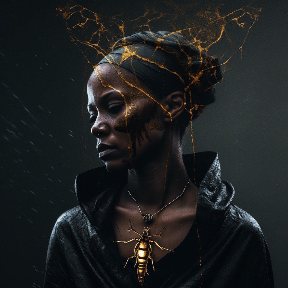 BLOWN away by the art and a proud new <a href="/The__Shifters/">ShapeShifters | Mint is LIVE |</a> NFT holder! 

Big shoutout to the artist extraordinaire <a href="/ninja_sal/">NinjaSmoke</a> for bringing beauty, class, and female badassery to the web3 world!!! We’re not worthy. 🥹😍🫶