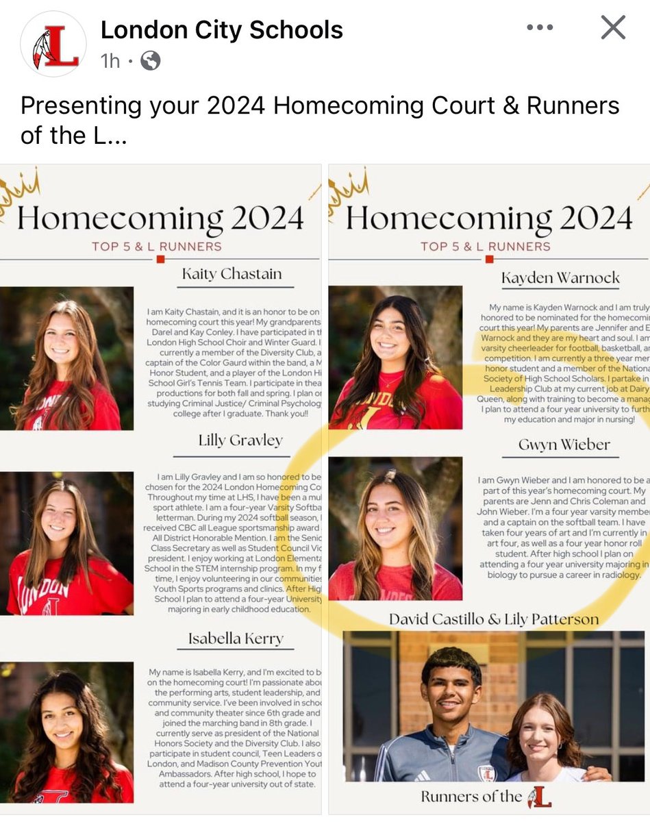 ⁦<a href="/GwynWieber/">Gwyn Wieber</a>⁩ 🥰so proud of you! 👏 You excel academically, athletically &amp; are a strong but humble moral leader. You’re a kind person who always considers others when making decisions. I’m so happy for you &amp; excited to see what’s coming next as you continue your journey!