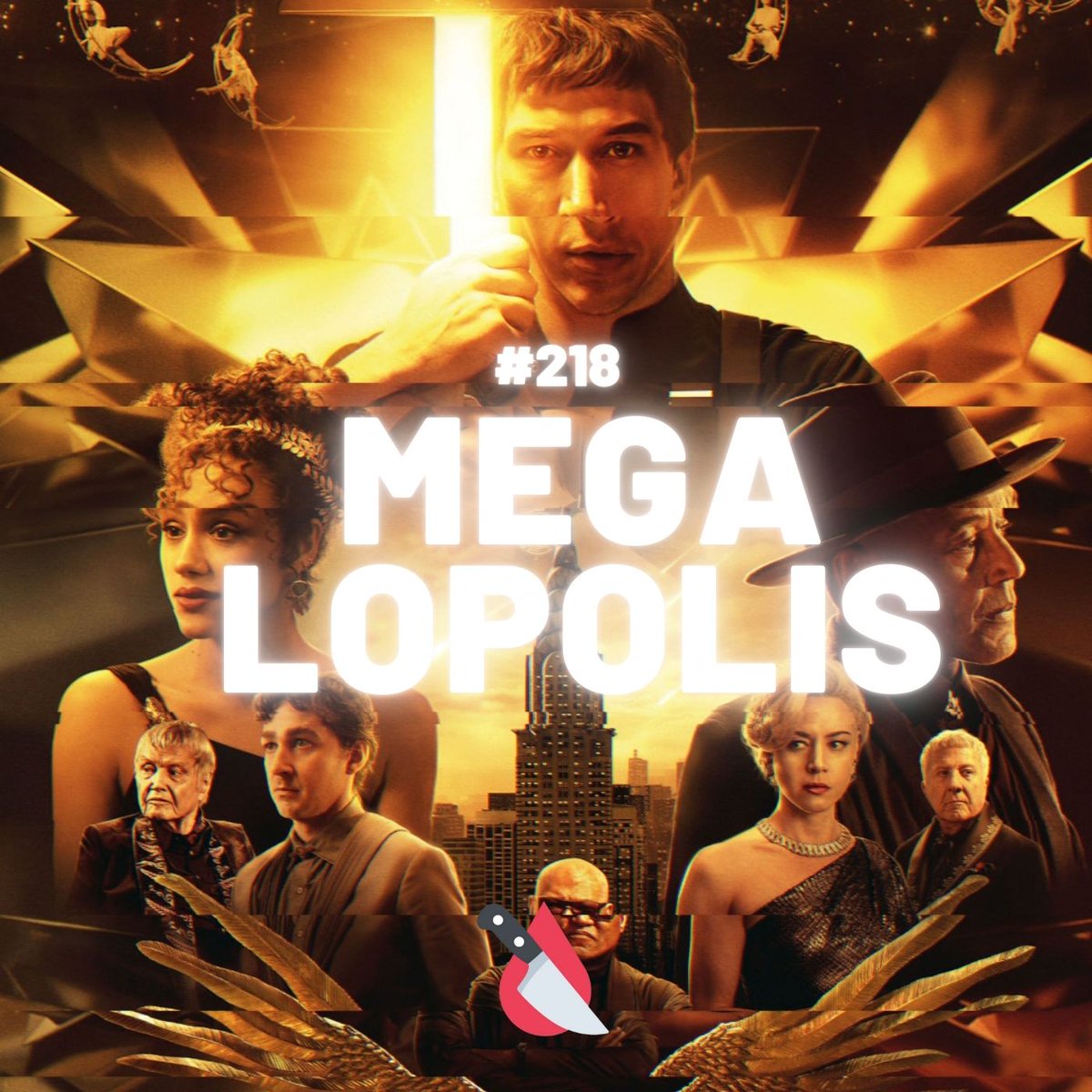 cuts_podcast's tweet photo. Der schlechteste Film ever, der beste Film ever oder irgendwie ziemlich mid? @kinomensch, Christoph Dobbitsch und @chr_eichler sprechen über #Megalopolis ---> https://t.co/JeS2NgMkyF 🔨 https://t.co/MxMAfoXkDr