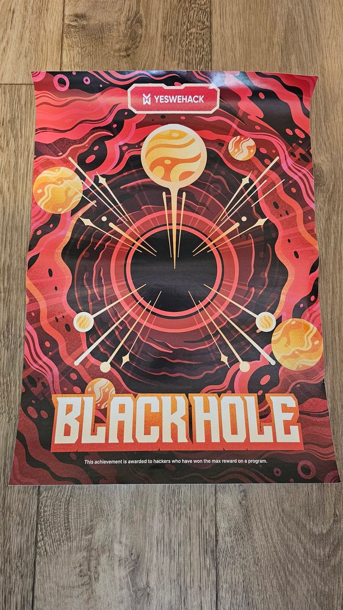 Thanks <a href="/yeswehack/">YesWeHack ⠵</a>, the poster is sublime !