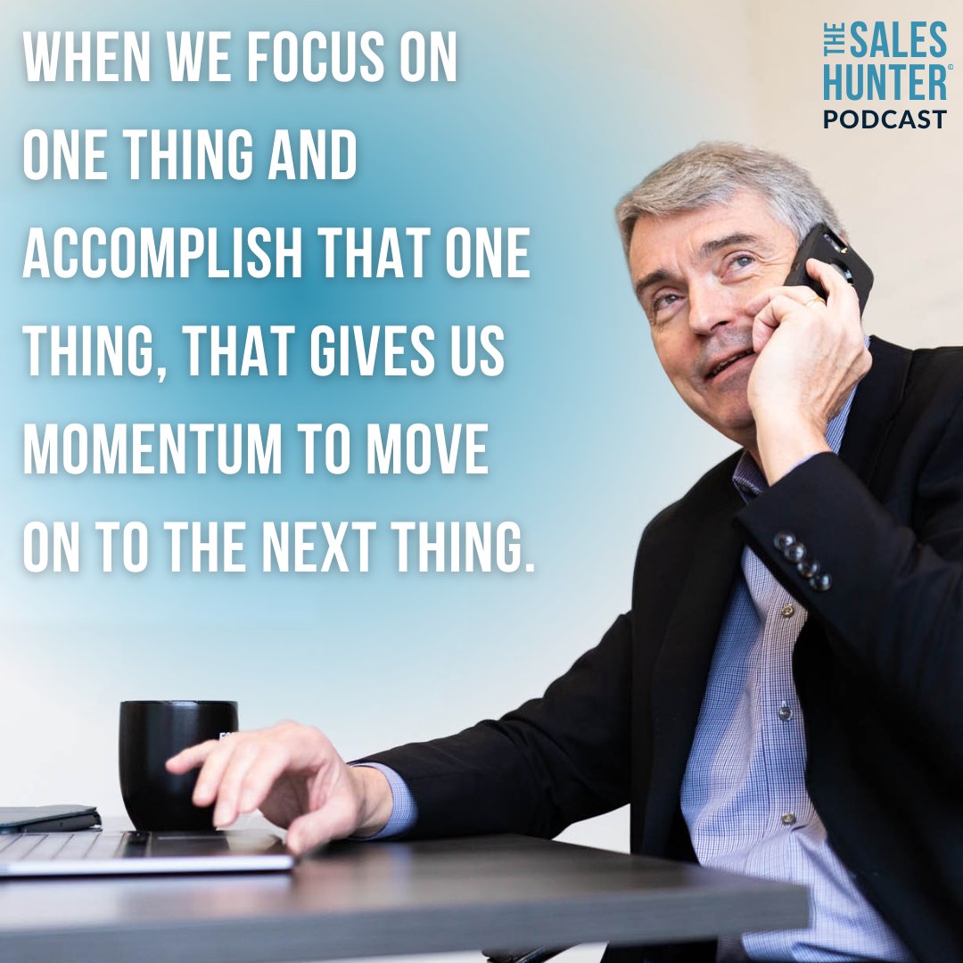 TheSalesHunter's tweet image. In this episode, I break down why 17% of salespeople generate 81% of the business.

Take control of your productivity, set the right pace, and avoid the chaos of chasing too many leads—ultimately improving the quality of your customer interactions.

#FocusOnWhatMatters
