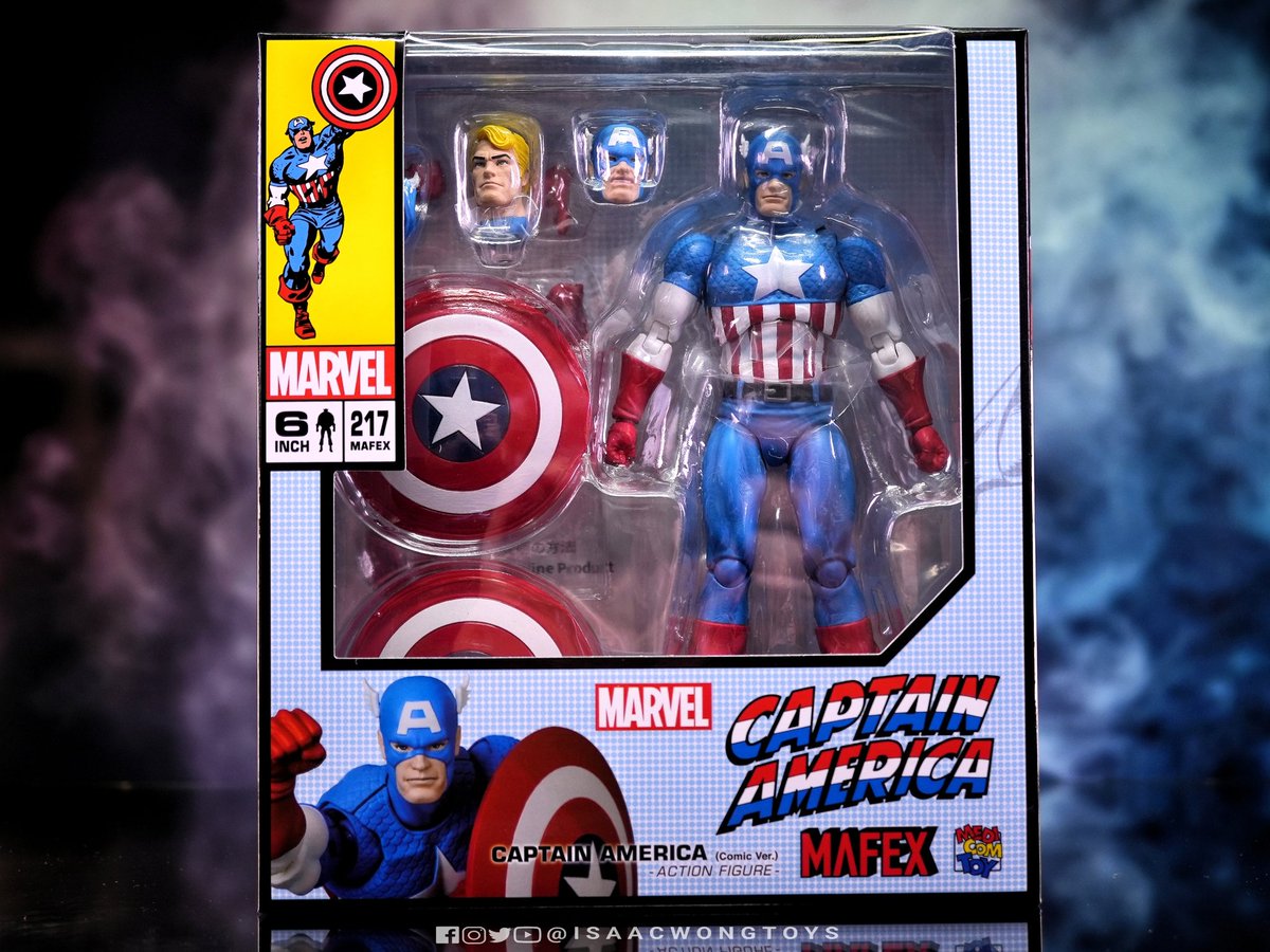Mafex] Captain America (Comic ver.) Full review on my Facebook