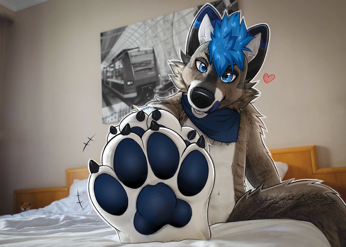 Sliver 🔜 EF (@sliverwusky) on Twitter photo I know you've been lurking for my paws quite a while, so here you are 🐾 Now take what you desire ;3
Drawover by <a href="/twistedzaps/">Batedreg 🦇</a>
📸: <a href="/VWusky/">Vuk🔜EF/TFI</a>
✂️: <a href="/FursuitParade/">Fursuit Parade</a>
#furry #fursuit I know you've been lurking for my paws quite a while, so here you are 🐾 Now take what you desire ;3
Drawover by <a href="/twistedzaps/">Batedreg 🦇</a>
📸: <a href="/VWusky/">Vuk🔜EF/TFI</a>
✂️: <a href="/FursuitParade/">Fursuit Parade</a>
#furry #fursuit