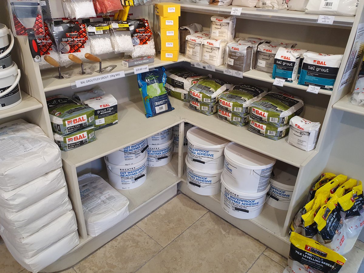 WellyTile's tweet image. ✅ Adhesive
✅ Spacers
✅ Grout
✅ Silicone
✅ Trowels
✅ Drill bits
✅ Tiling Essentials

All you could need for your next tiling project!

📞 01823 667242
📧 info@wellingtontile.co.uk
💻 wellingtontile.co.uk
📍 Tone Industrial Estate, Milverton Road, Wellington, TA21 0AN