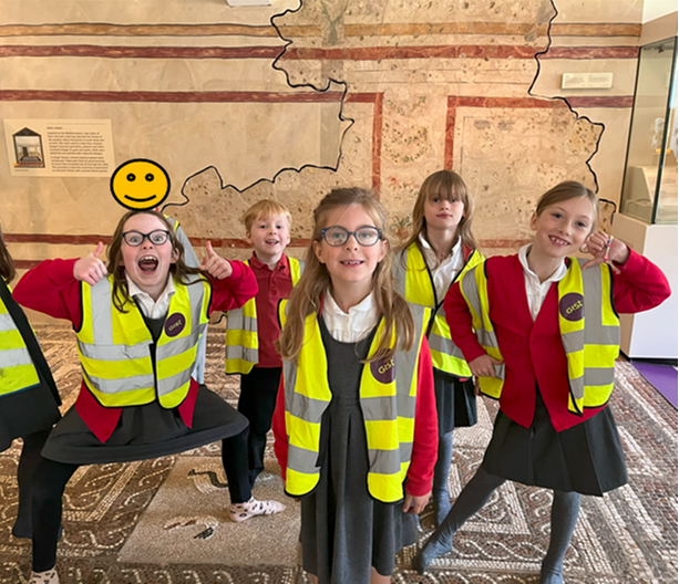 ScarcroftSchool's tweet photo. Year 3 had the most fantastic time @YorkshireMuseum on Friday, taking a journey through time, all the way from the Stone Age to Medieval and Tudor York #ScarcroftThrive #ScarcroftHistory https://t.co/GtQkBomhRi