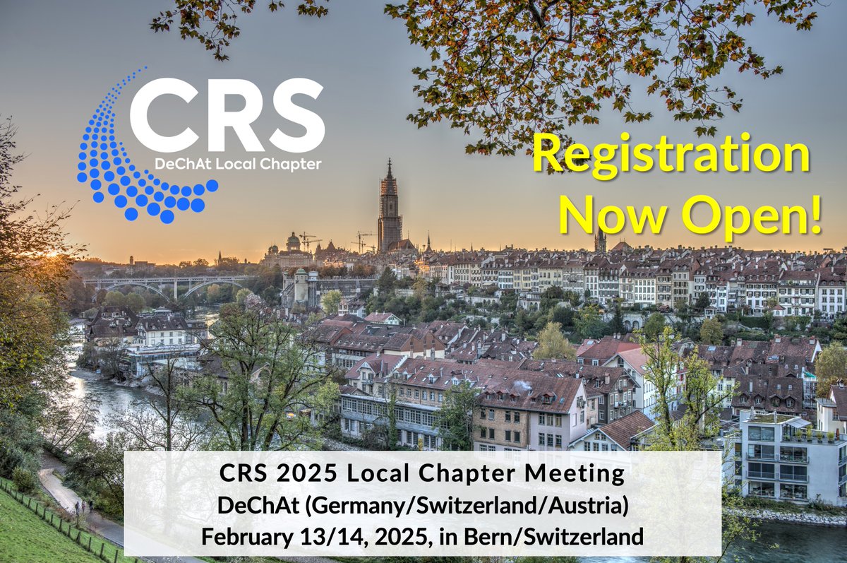 Luciani Lab (@luciani_lab) on Twitter photo 🌟REGISTRATION for the Annual Meeting 2025 @CRS_GermanChapt is now open🌟 controlledreleasesociety.de/crs-2025
A stellar lineup of speakers <a href="/twan_lammers/">Twan Lammers</a> @LabMerkel <a href="/IngeKHerrmann/">Inge K. Herrmann ☮</a> JC Leroux, among others, in the beautiful city of Bern🇨🇭. Secure your spot today! 🌟REGISTRATION for the Annual Meeting 2025 @CRS_GermanChapt is now open🌟 controlledreleasesociety.de/crs-2025
A stellar lineup of speakers <a href="/twan_lammers/">Twan Lammers</a> @LabMerkel <a href="/IngeKHerrmann/">Inge K. Herrmann ☮</a> JC Leroux, among others, in the beautiful city of Bern🇨🇭. Secure your spot today!