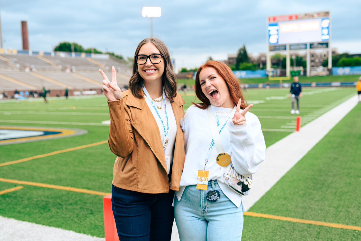 2 yrs ago I toured UTC, I knew I wanted to work in football after MJ. So I emailed Emily to see if I could work for the team! Fast forward 2 yrs and I am proudly her operations assistant and can happily say she is one of my best friends! It all starts with reaching out! GO MOCS!