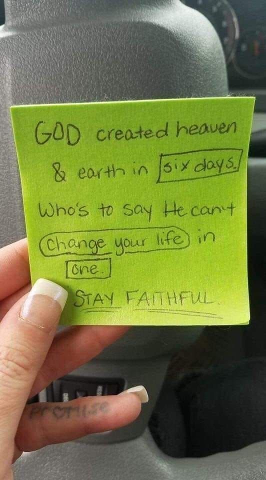 Faith.