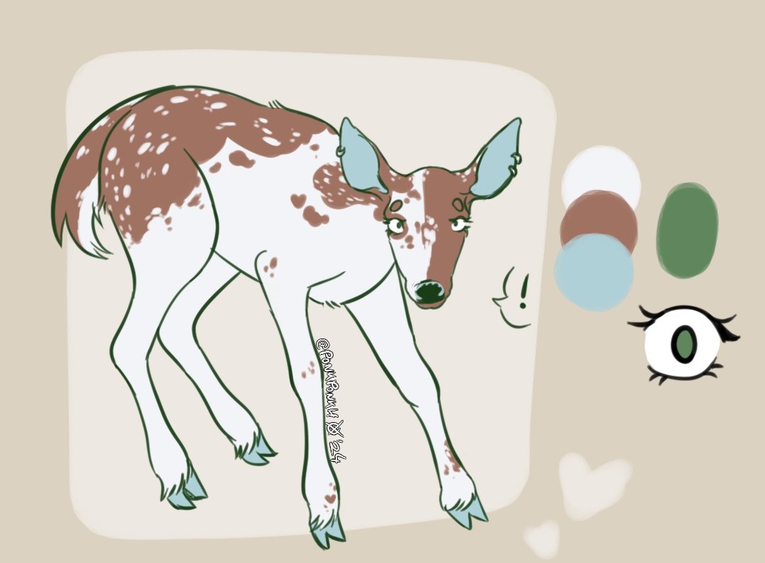 ponkponkh's tweet image. Made a comfort oc/truesona. Anxious girlie,, 
Does anyone have art trades open? I want some art of her aaa

#furry #fursona #furryart #ocart #arttrades