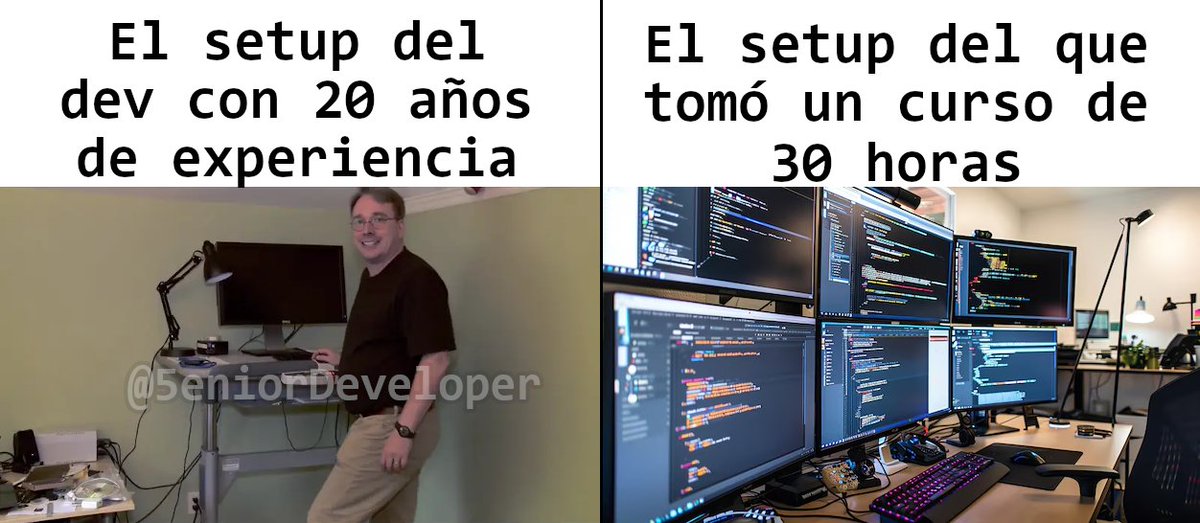 Muéstrame tu setup y te diré quien eres!