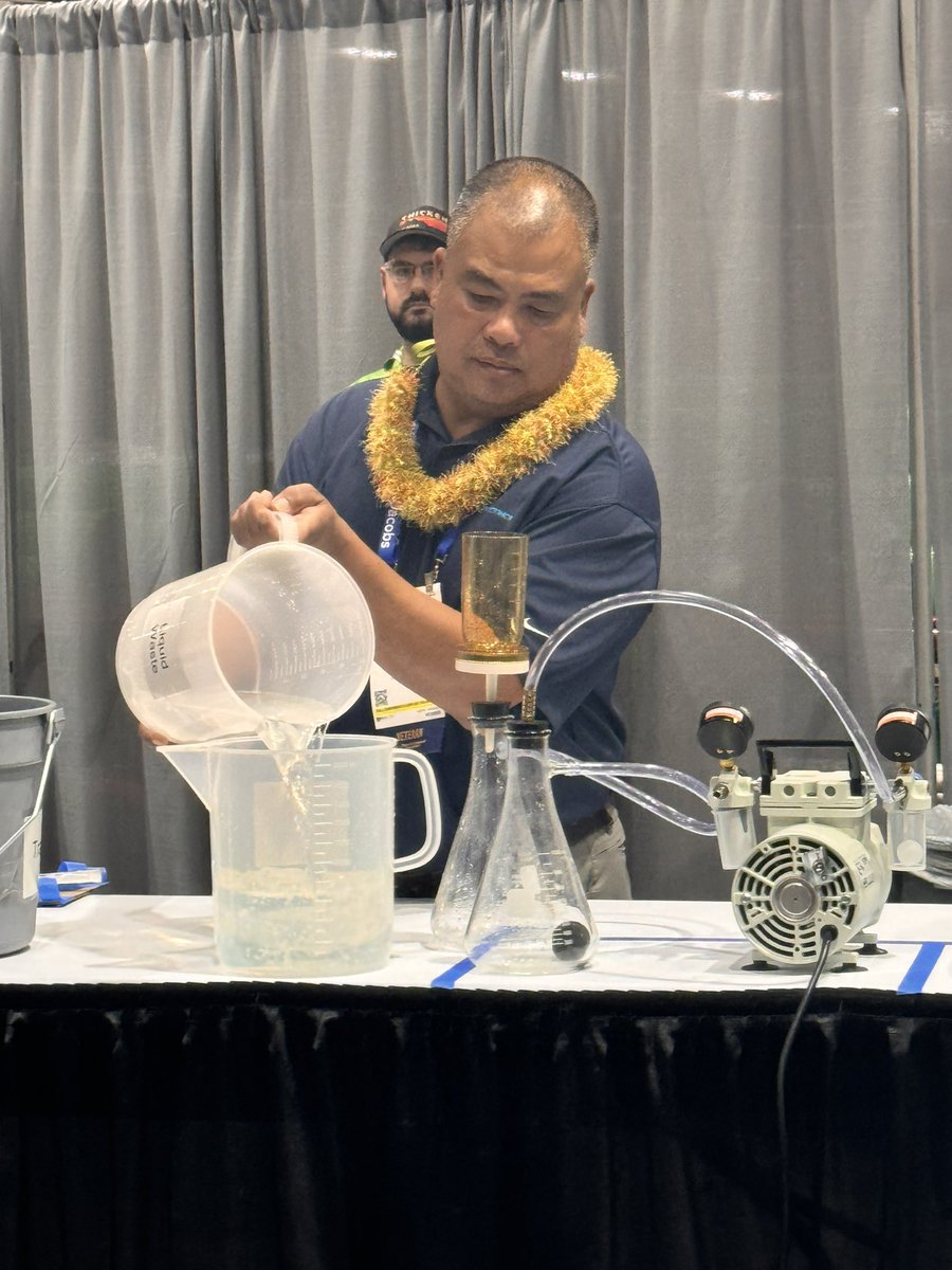 WEFTEC's tweet image. The #opschallenge laboratory event is underway at #WEFTEC24!