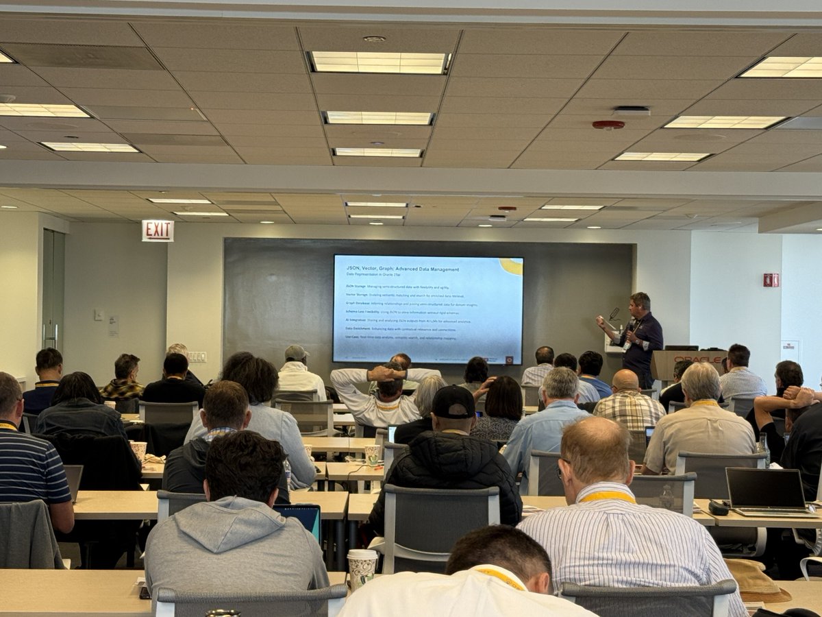 Viscosity NA (@viscosityna) on Twitter photo Thanks to all who joined us at #MOUG & <a href="/cougorg/">Chicago Oracle Users</a>!
<a href="/oraclecoffee/">Oracle Over Coffee</a> amazed us with #oraclecloud data strategies, #ACEDs Craig Shallahamer dove into #AI changing the tech world & @richniemiec highlighted the future of #databases & Oracle's latest features.
See you next time!🙌 Thanks to all who joined us at #MOUG & <a href="/cougorg/">Chicago Oracle Users</a>!
<a href="/oraclecoffee/">Oracle Over Coffee</a> amazed us with #oraclecloud data strategies, #ACEDs Craig Shallahamer dove into #AI changing the tech world & @richniemiec highlighted the future of #databases & Oracle's latest features.
See you next time!🙌