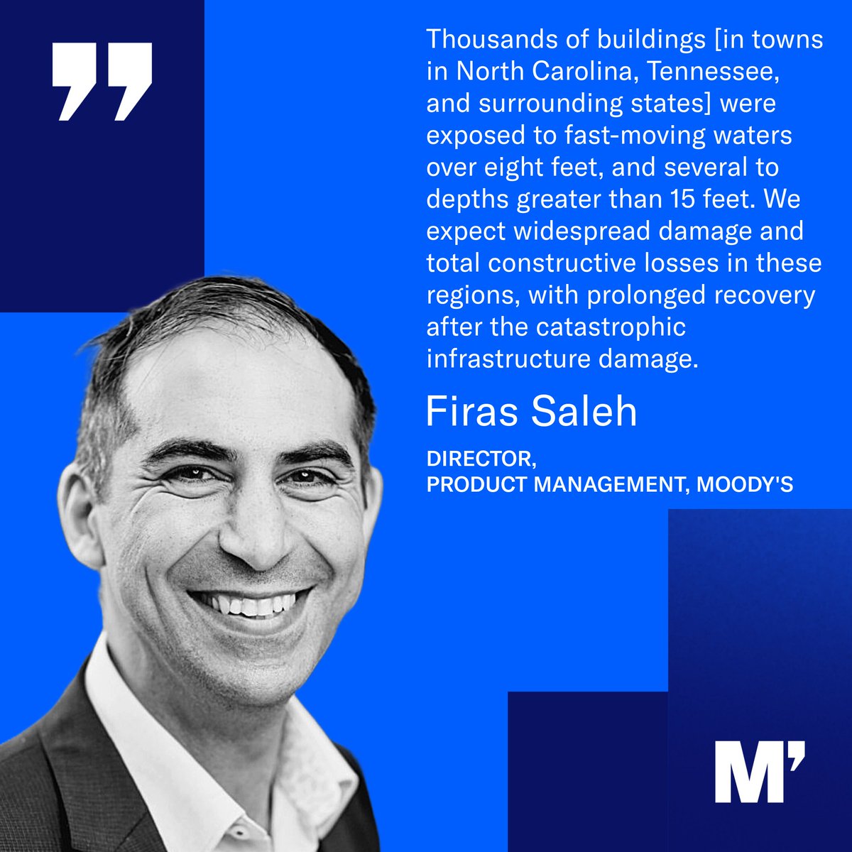 📢 MEDIA ANNOUNCEMENT 📢

Moody’s RMS Event Response Estimates U.S. Private Market Insured Losses for Hurricane Helene

Read the full announcement here: rms.com/newsroom/annou…

#helene #hurricane #insurance #reinsurance #insurancenews #ils #flood