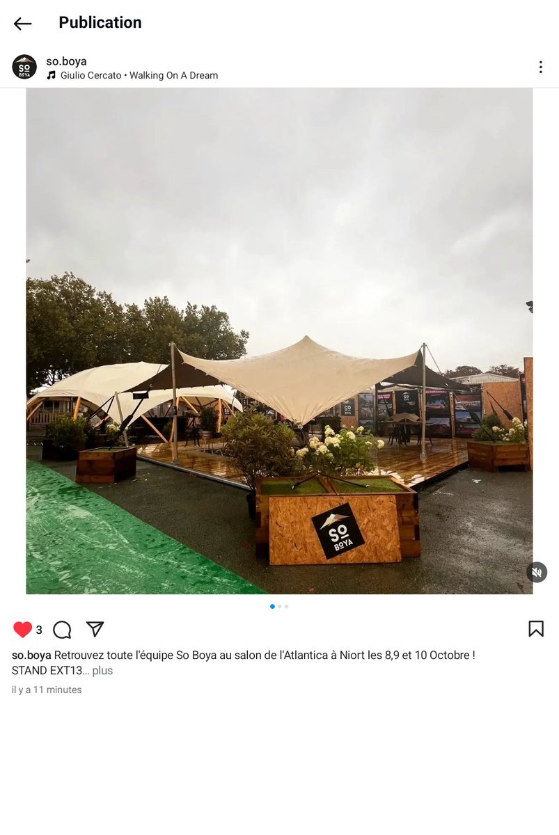 SOBOYA44's tweet photo. Retrouvez nous à Niort @salonatlantica https://t.co/a1UDtiXfev