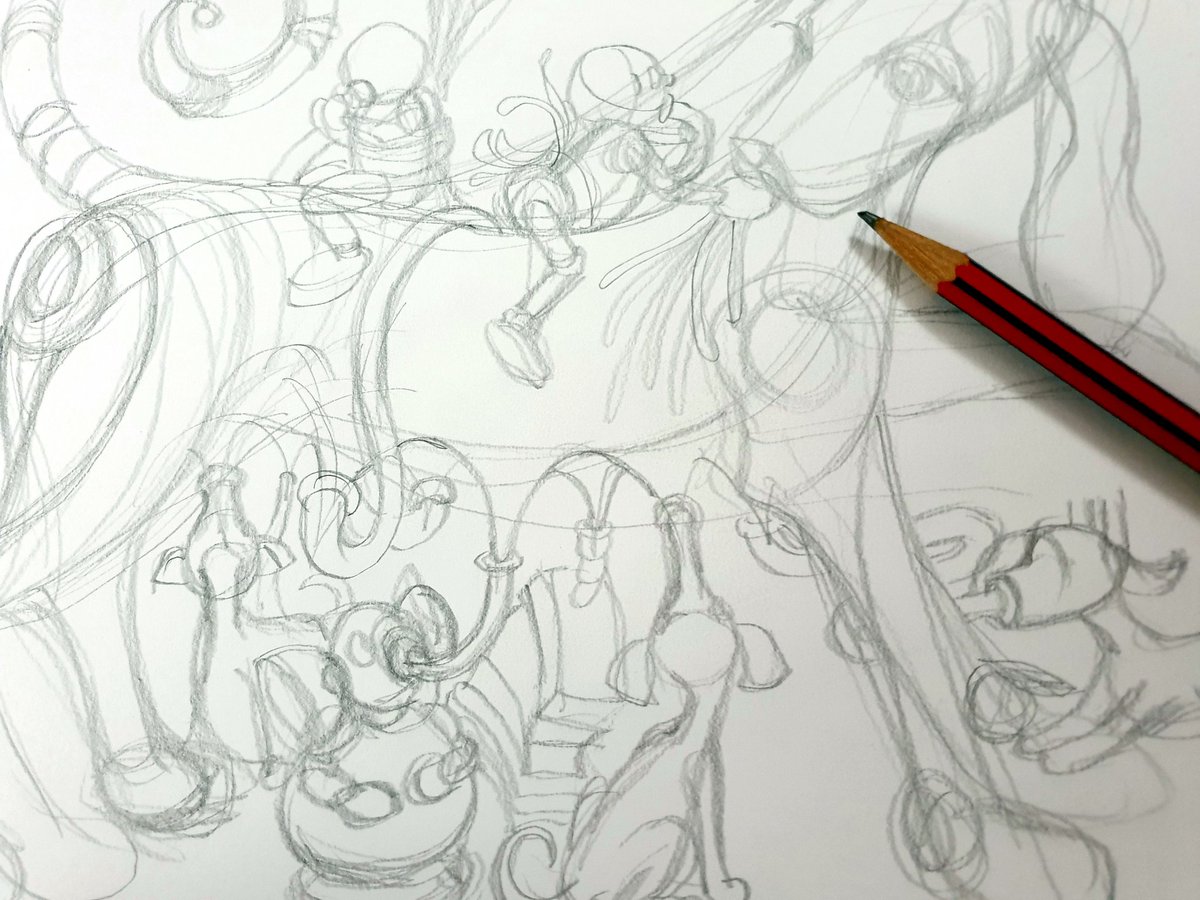 [GRADUAL REVEAL THREAD] 🧵

In this thread, I will add a new progress shot of this drawing every time I see that someone has made a donation towards <a href="/Nooralsalout/">N o o r 𓂆</a>'s fundraiser. (This is for her family of 12 to be able to evacuate to safety, out of Gaza.)

gofundme.com/f/help-noor-an…