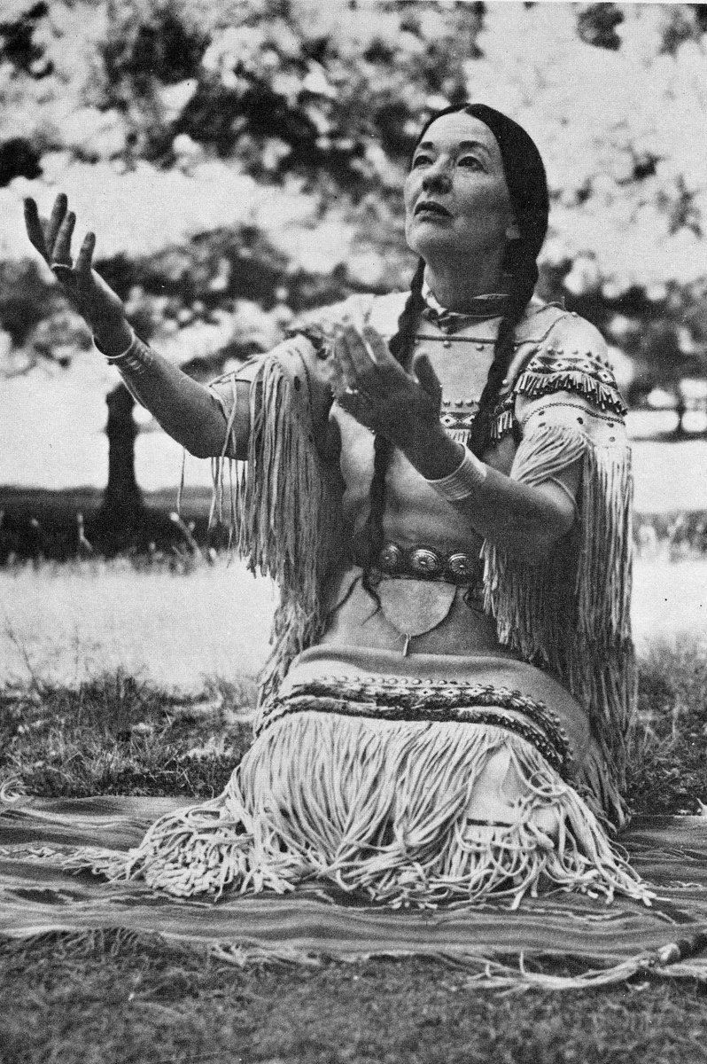 GovAnoatubby's tweet photo. Mary Thompson Fisher, better known as Te Ata, has been posthumously inducted into the National Native American Hall of Fame. This deserved induction represents her significant contributions and impact on First American people and cultures throughout her life and storied career. https://t.co/X6qrrKh0IW