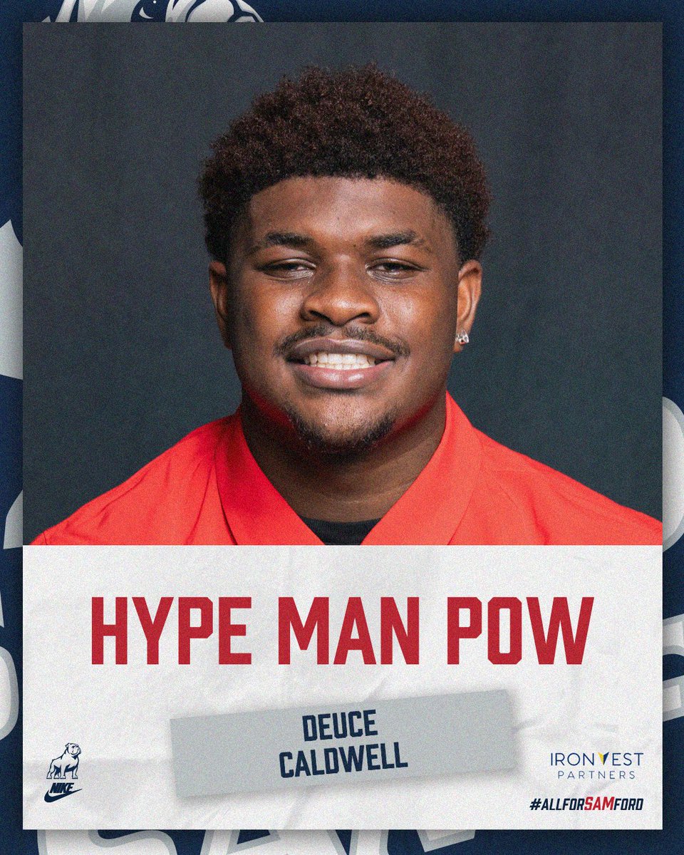 𝙃𝙔𝙋𝙀 𝙈𝘼𝙉 𝙊𝙁 𝙏𝙃𝙀 𝙒𝙀𝙀𝙆- <a href="/DeuceCaldwell/">“Deuce” Caldwell</a> 

#HatchAttack | #AllForSAMford