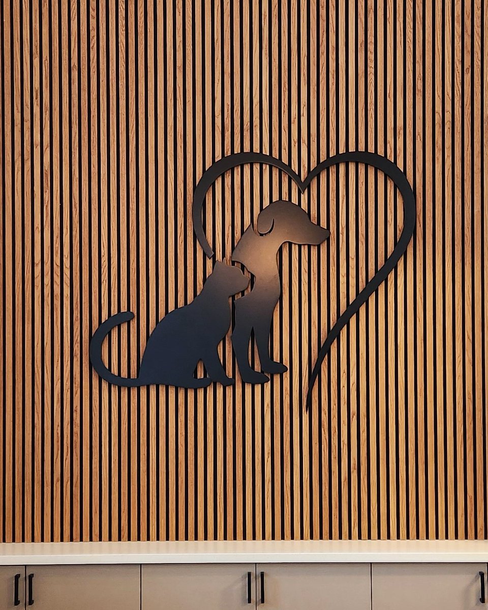 capital_sign_nc's tweet image. Happy to assist LaCroix Veterinary Hospital with their interior signage needs with this aluminum plated logo 🐈❤️ #InteriorSigns 

#InteriorSignage #Vets #VeterinaryHospital #HospitalSignage #Health #Pets #Signage #Signs #Wilmington #Raleigh #SignageCompany