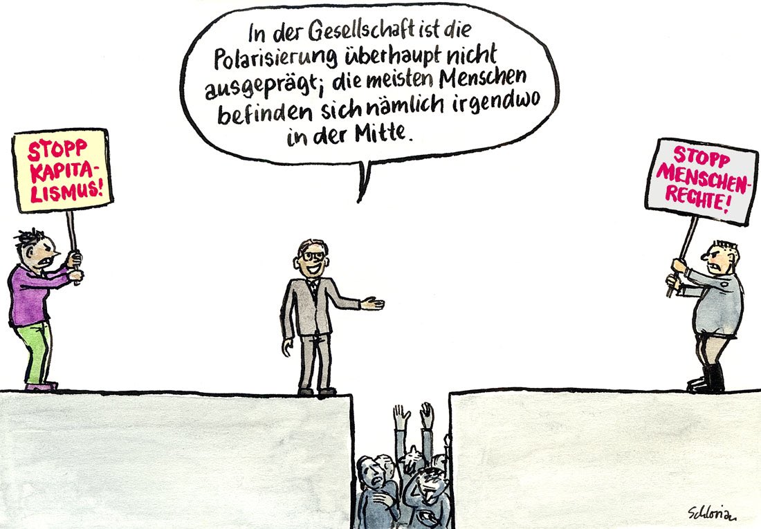 schlorian's tweet image. #polarisierung