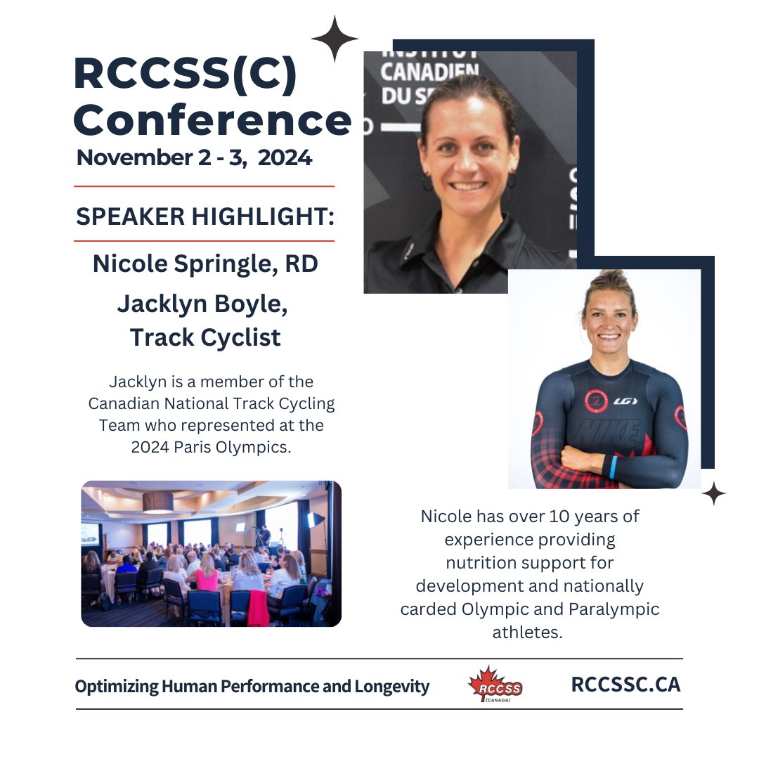 RCCSS(C) (@rccssc) on Twitter photo We’re excited to announce that Nicole Springle, RD and Jacklyn Boyle, Canadian Track Cyclist will be joining us at our Fall Conference in November! <a href="/SpringleRd/">Nicole Springle, RD</a>
Secure your spot today before we sell out!: rccssc.ca/index.php/regi… We’re excited to announce that Nicole Springle, RD and Jacklyn Boyle, Canadian Track Cyclist will be joining us at our Fall Conference in November! <a href="/SpringleRd/">Nicole Springle, RD</a>
Secure your spot today before we sell out!: rccssc.ca/index.php/regi…