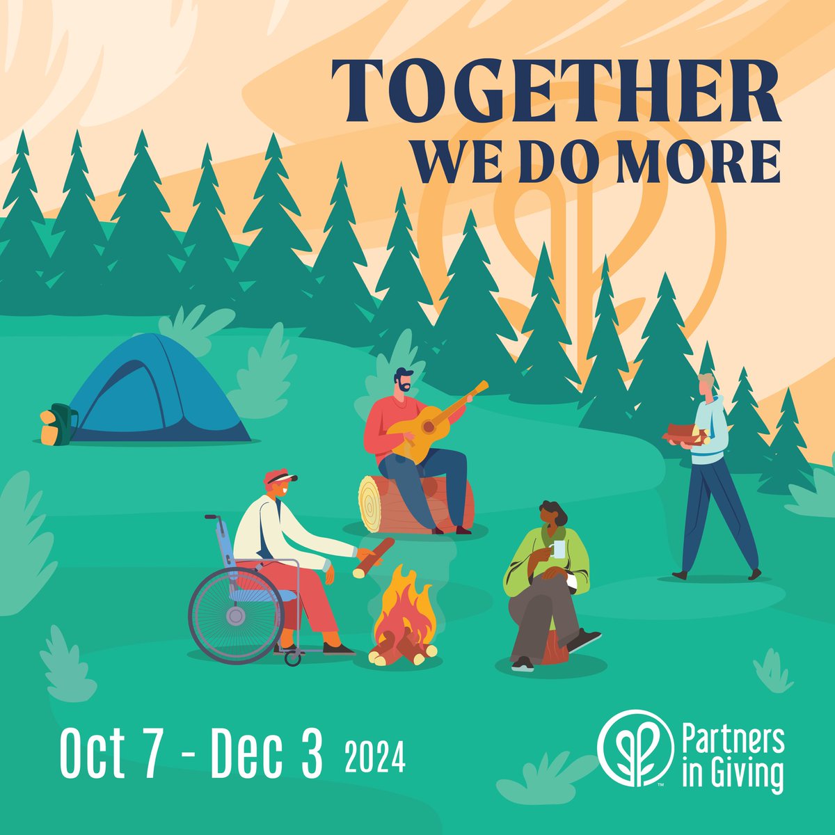Together We Do More! 🤝 The Wisconsin #PartnersInGiving 2024-2025 State, University, and UW Health employees combined campaign starts today! Please visit our website giving.wi.gov for more information. #WIGives