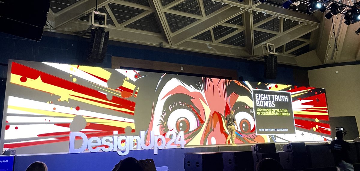 SavanMakadiya's tweet photo. Huge thanks to the @DesignUpConf team for the incredible conference! 🎉 Filled with endless creativity, insightful talks, and incredible people. Feeling grateful to have learned from the best and made amazing connections along the way! ✨
#designup24 #dup24 https://t.co/kZQrgpVPzP