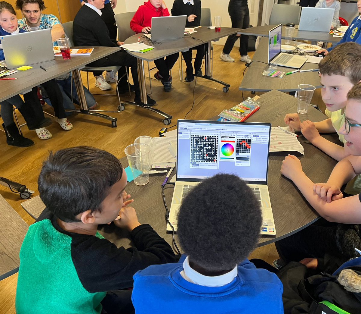 💻 Special thanks to Luci and Euan from <a href="/_Tinderbox/">Tinderbox Collective</a> for coming to our STEM Youth Club today 🤖 Our YP got busy creating their own online game using Bitsy 👾 Teamwork 👏 Creativity ✅ Fun 🤩 #STEM #hereforgood <a href="/LuciHolland/">Luci Holland 🦄🎶🎵 Composer/Orchestrator 🎮🎥🎭🎨</a> <a href="/STEMedscot/">STEM @ Education Scotland</a> <a href="/STEM_Edin/">STEM Edinburgh</a> <a href="/tanyahowden/">Tanya Howden</a>