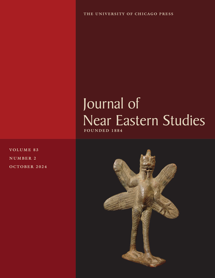 Yale Classics Lib (@yaleclassicslib) on Twitter photo New issue of Journal of Near Eastern Studies Vol. 83, No. 2 (2024) journals.uchicago.edu/toc/jnes/2024/… <a href="/ISAC_UChicago/">Institute for the Study of Ancient Cultures</a> <a href="/UChicagoPress/">UChicagoPress</a> <a href="/oybjo/">Øyvind Bjøru</a> New issue of Journal of Near Eastern Studies Vol. 83, No. 2 (2024) journals.uchicago.edu/toc/jnes/2024/… <a href="/ISAC_UChicago/">Institute for the Study of Ancient Cultures</a> <a href="/UChicagoPress/">UChicagoPress</a> <a href="/oybjo/">Øyvind Bjøru</a>