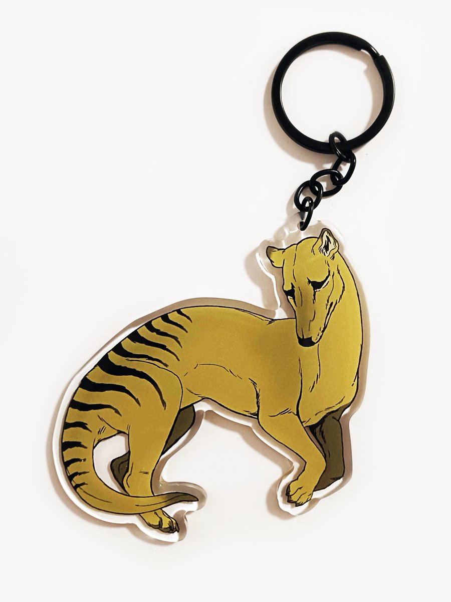 Silicon65's tweet image. Thylacine keychains 🍀
you can get these on my ko-fi shop:
ko-fi.com/s/cf5a9a7199