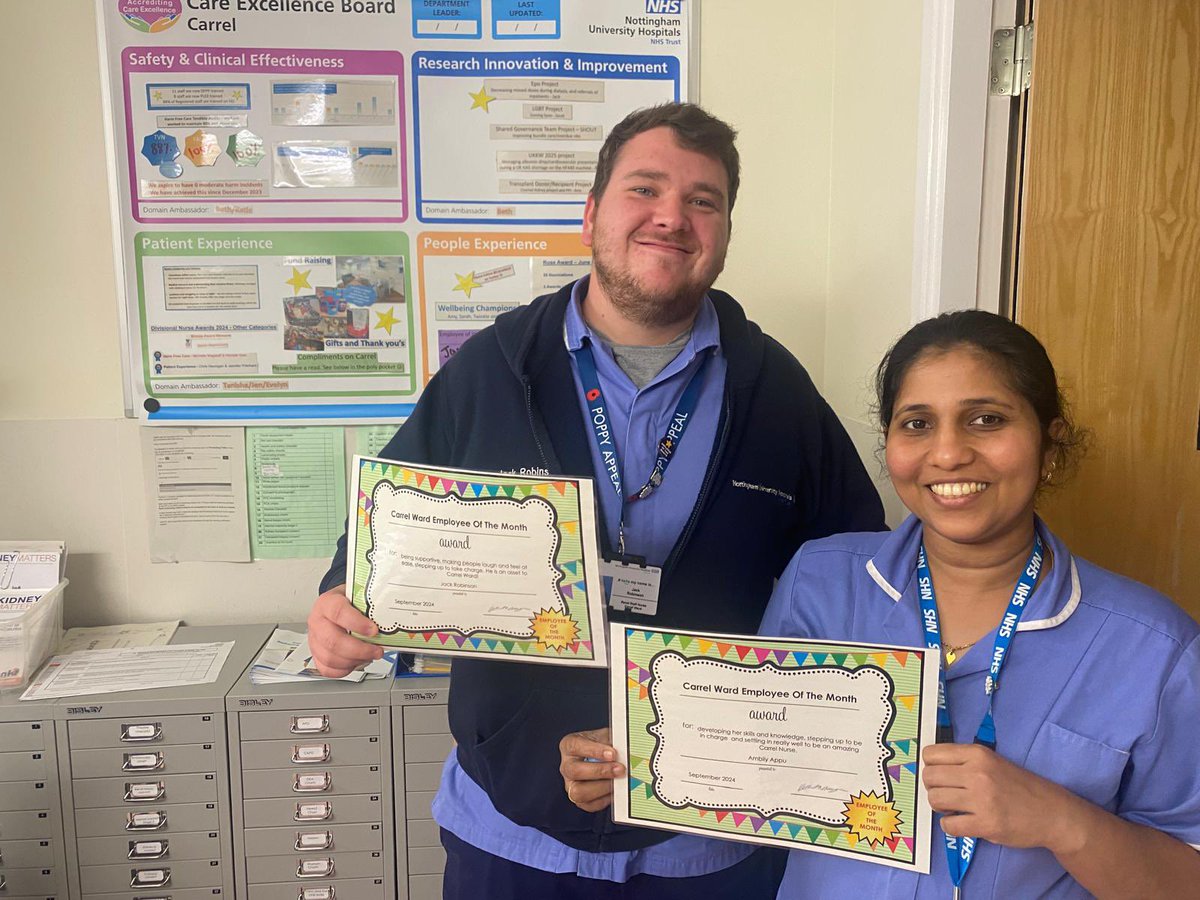 Well Done to Ambily and Jack who are Septembers joint Employee of the Month 👏🏻 Both a huge asset to the team and make our work place a happy one to be!