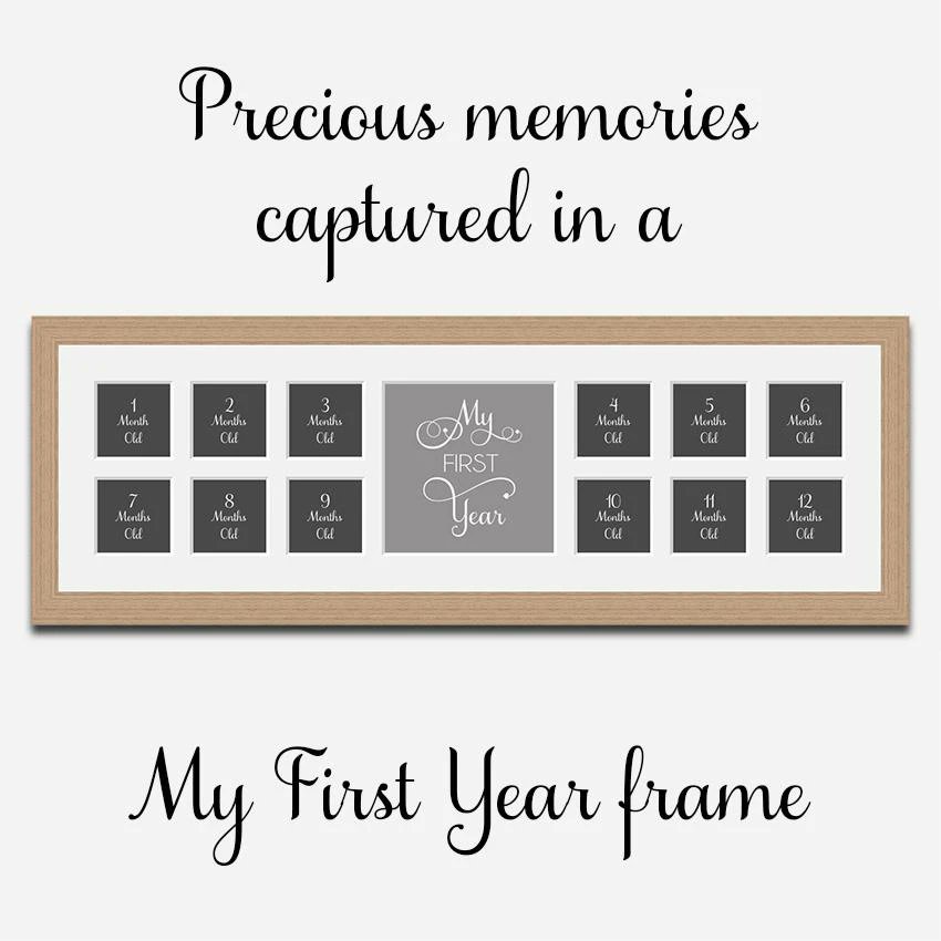 picturegallery's tweet image. This gorgeous 'My First Year' 12 aperture multi photo frame is perfect for showcasing your baby's first year. It allows you to add 12 4"x4" photos - 1 for each month of their first year: multiphotoframes.co.uk/collections/12… #multiphotoframes #multiframes #photoframes #pictureframes #framing