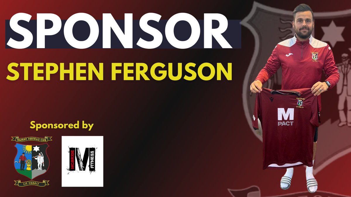 TranentAmateurs's tweet image. Another player sponsored for this season is striker Stephen Ferguson. Huge thanks to Scott McBride at McBride Fitness for sponsoring @StephenFerg11 for the 24/25 season ⚽️

🤝mcbride.fitness 🤝