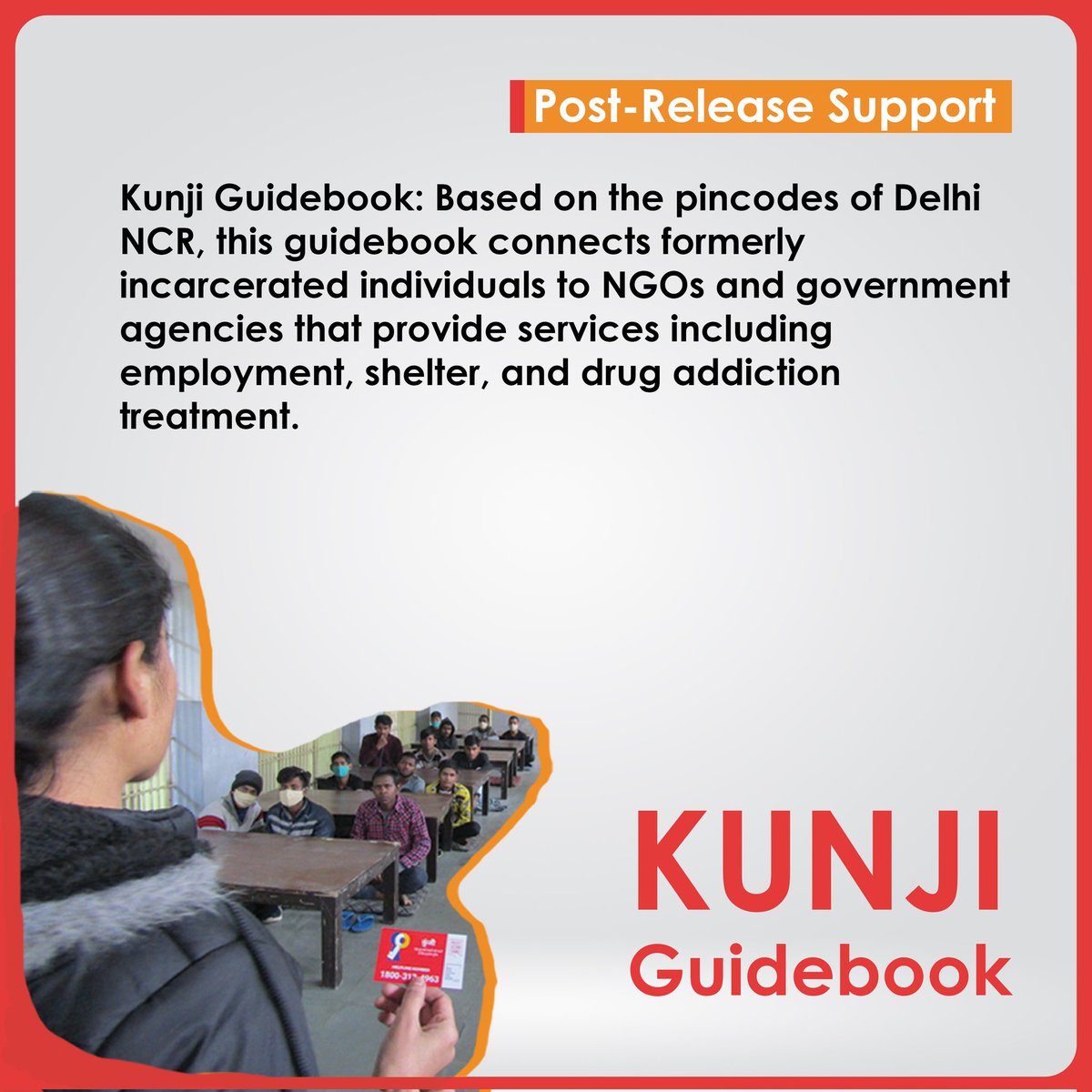 PSC__India's tweet image. Kunji Guidebook: Your path to a brighter future. Find essential services, support in Delhi NCR. #ReentrySupport #DelhiNCR #CommunityReintegration #psc #life #law #TYCIA #india #criminaljustice #legalreform