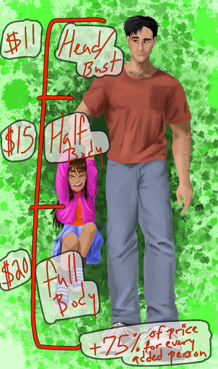 thatoneemopers2's tweet photo. Guess who decided to open commissions! 

Here’s my prices for sketches and rendered character drawings! I kind of suck at backgrounds, so I won’t be doing those for my own sake. 

Dm me if you’re interested! Please come prepared with an idea in mind and character references! https://t.co/KbmeXC6uov