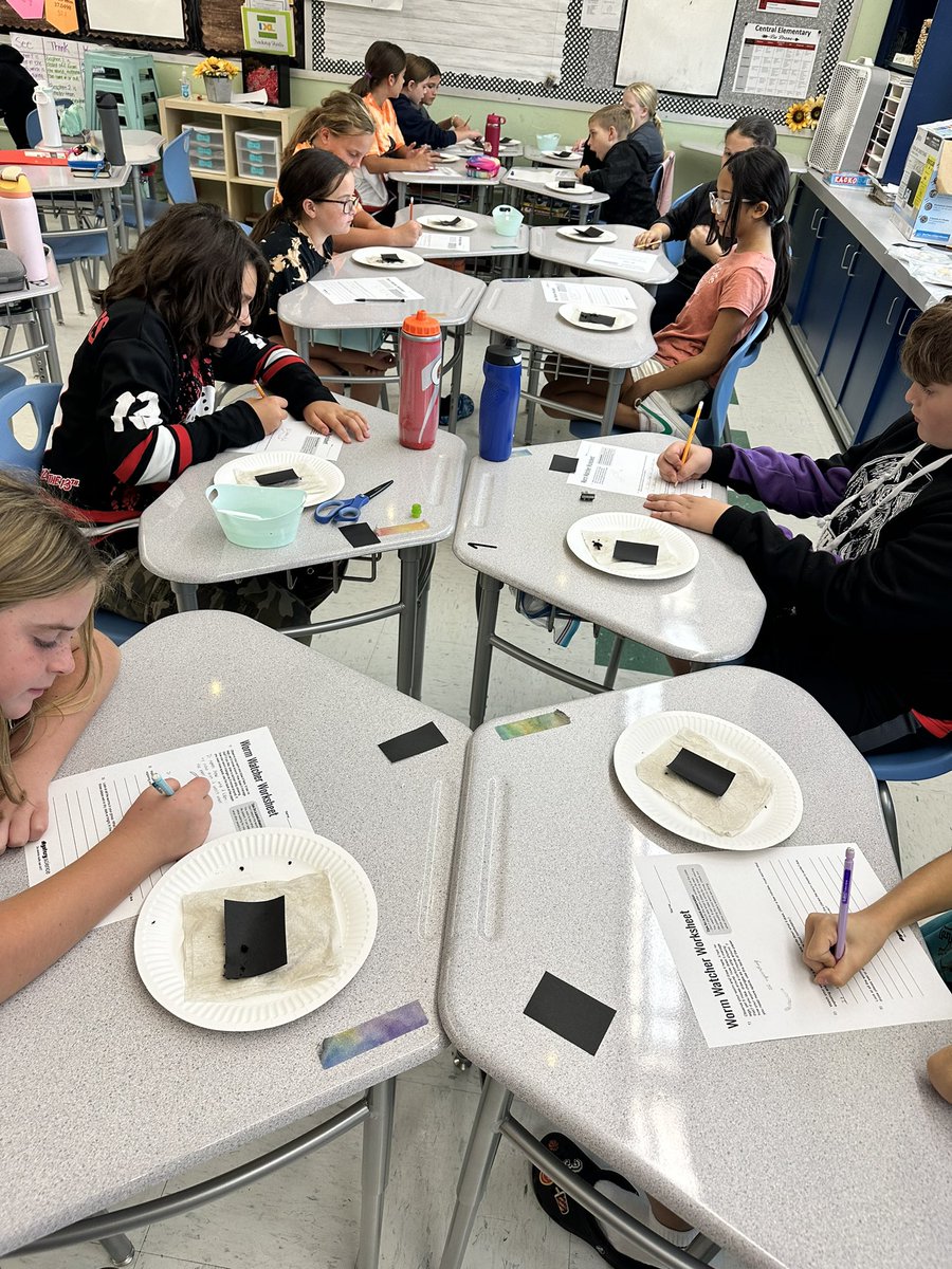 Worm 🪱 Watching today in science!