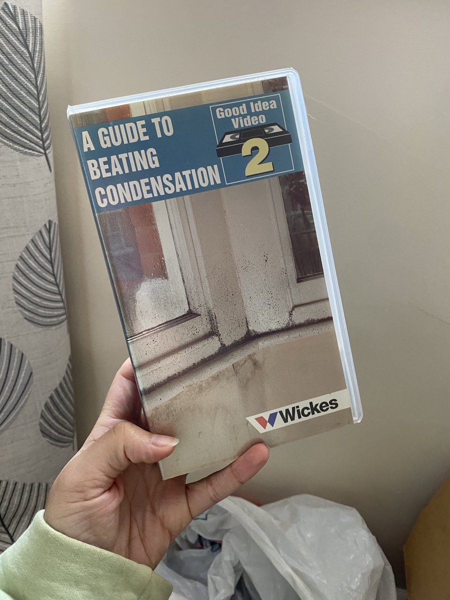 helping my mum clear out her loft. this is what landlord’s gave you in the 90s before they could send you a link to a wikihow article
