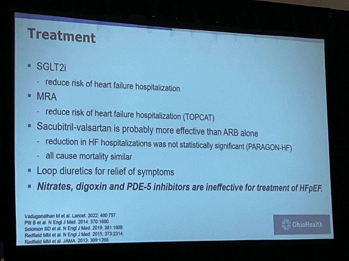 SarahMedrek's tweet photo. Glad there are more and more therapies for HFpEF #CHEST2024 https://t.co/fzg7W43wwp