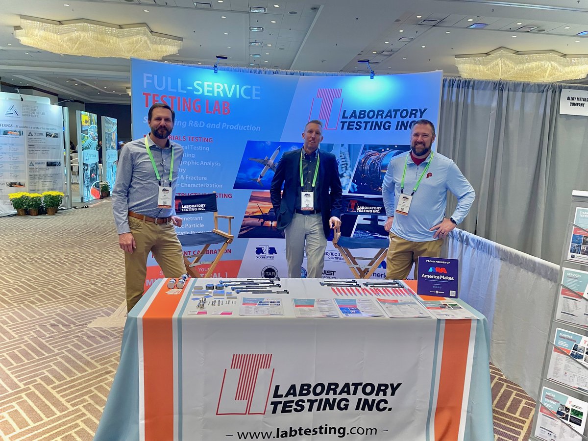 labtesting's tweet image. 🌟 Ready for takeoff! 🚀 Day 1 of the Titanium USA conference is in full swing, bringing together industry leaders and innovators. What's the one thing you're most excited about exploring today? #TitaniumUSA2024  #ITA2024 #MaterialsTesting