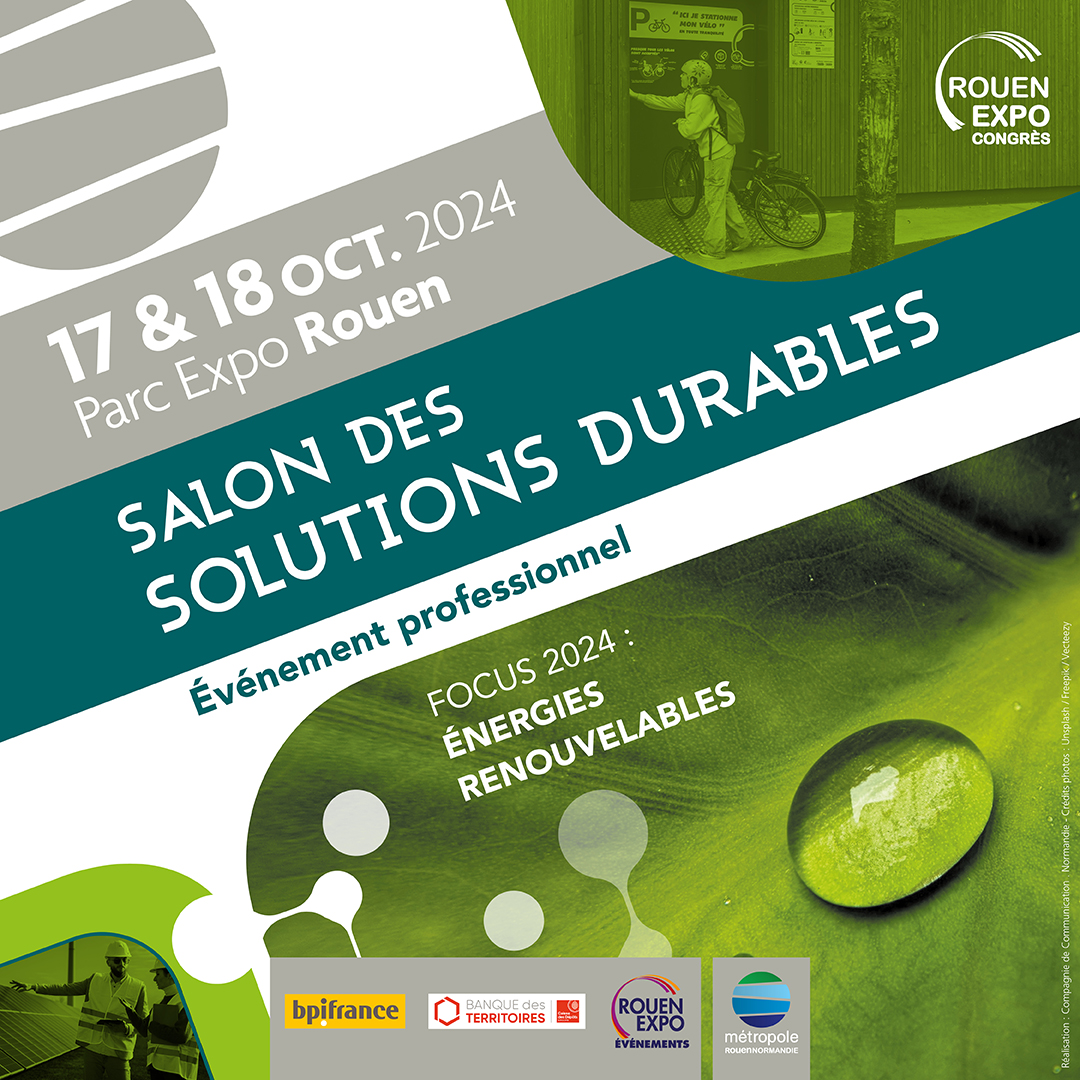 Et si on basculait vers une mobilité décarbonée ? 🌍
On en parle au Salon des Solutions Durables avec Jean-Eudes Martin-Lavigne, responsable thématique TEE de la <a href="/BanqueDesTerr/">Banque des Territoires</a> Normandie.

📍 Parc Expo de Rouen
📆 Le 18/10 de 10h00 à 10h45
👉Inscription : lnkd.in/emKQzjSF
