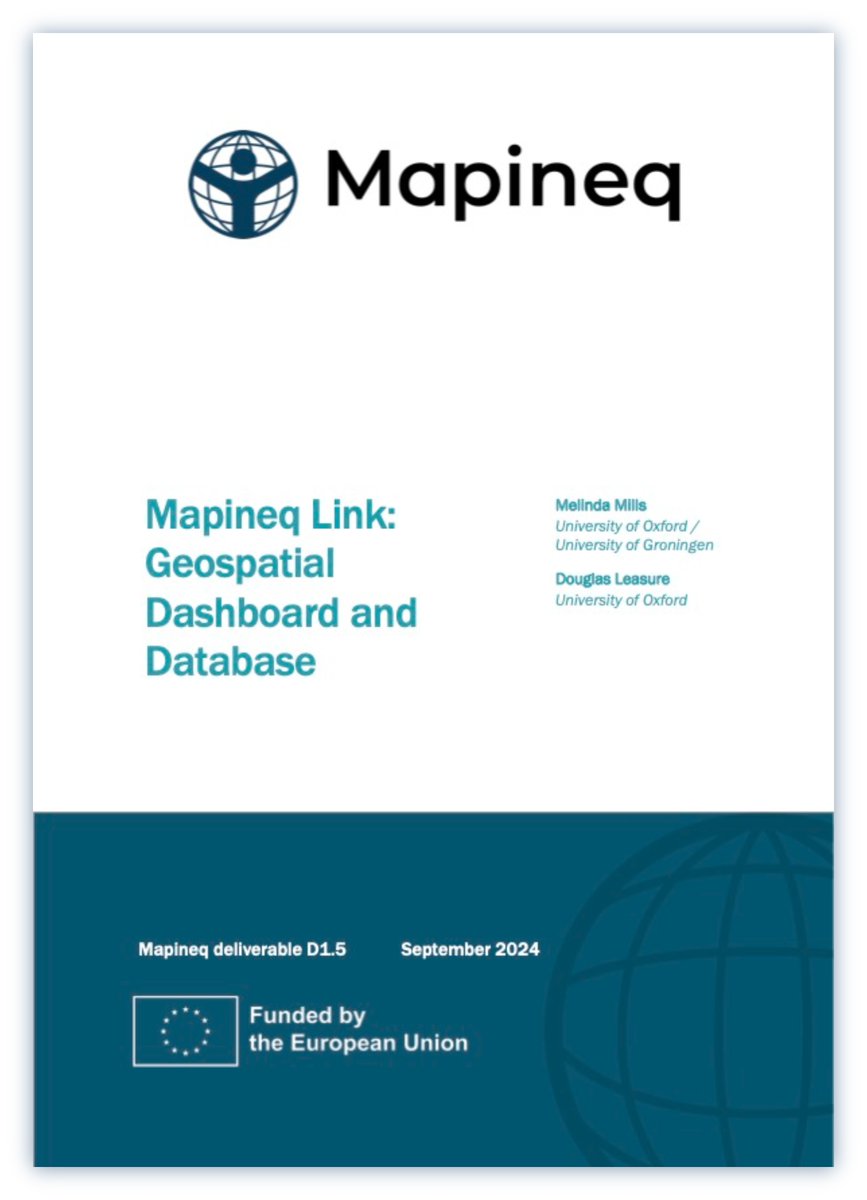 For those looking for a deeper dive, check out our report on today’s launch and the capabilities of #MapineqLink:

🔗 mapineq.eu/mapineqlink-ge…

#EqualityOfPlace #GeospatialData