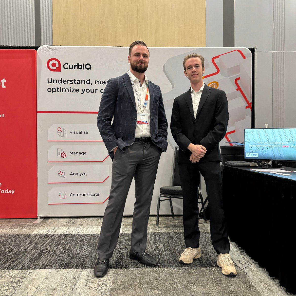 It's Day 1 of the @CanadianParking conference! The CurbIQ team is ready to meet you at booth 39. 🚗

During your stay in Halifax, use CurbIQ's integrated real-time parking map with @HotSpotCities: halifax.ca/transportation…

#Parking #Transportation #CurbManagement