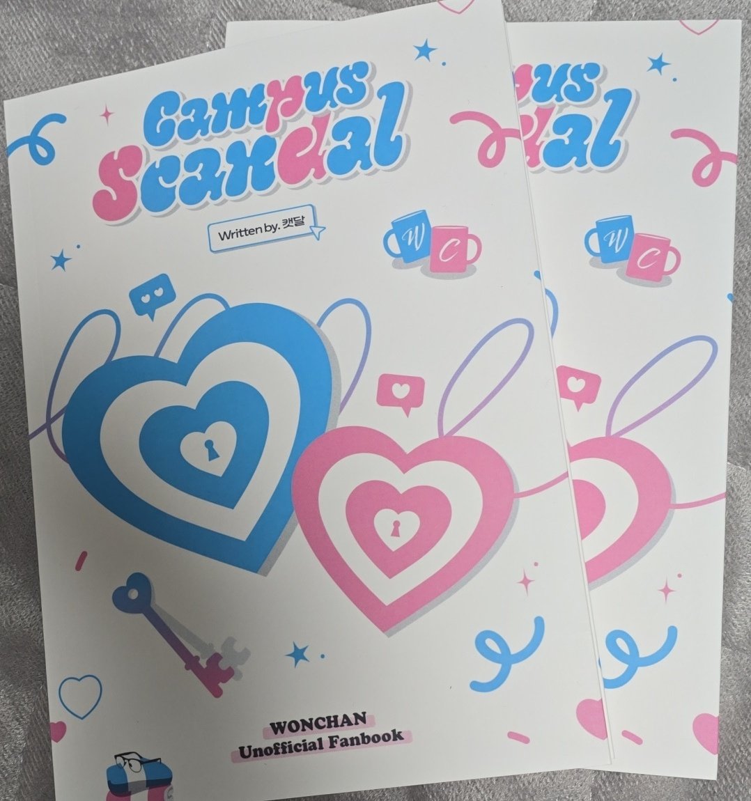 🩷원찬데이트 기념으로 RT이벤트🩷
캠퍼스스캔들 회지를 당첨자 2분께 나눔합니다. 성인회지이므로 성인분들만 참여 부탁드려요<< 제 포타글로 인증 받을 예정입니다! 배송비는 제가 쏩니다!! (국내만!