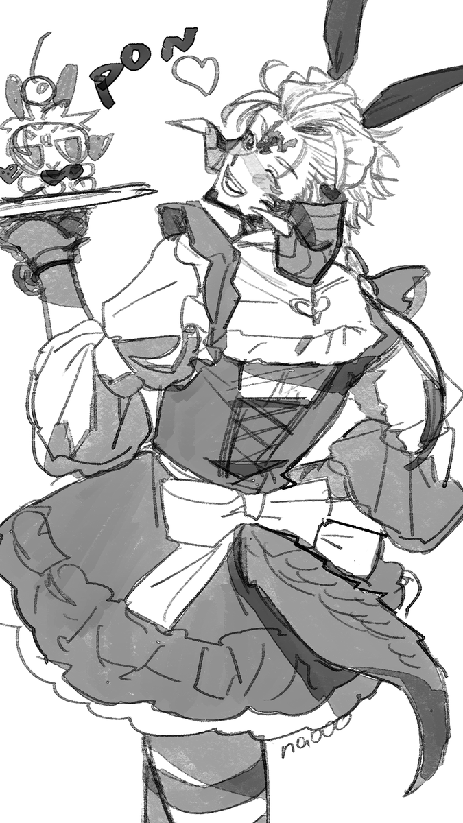 naooo_pon's tweet photo. ポン（メイドのすがた） https://t.co/0NBL5Sg3aS