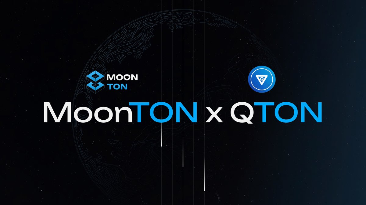 MoonTON x <a href="/qtonxyz/">QTON</a> 

We are happy to announce our partnership with QTON!

We are ready to build together and bring the best into the TON ecosystem.

Starting out with a MoonTON Quest on the platform.

Learn more about QTON and the quest 👇