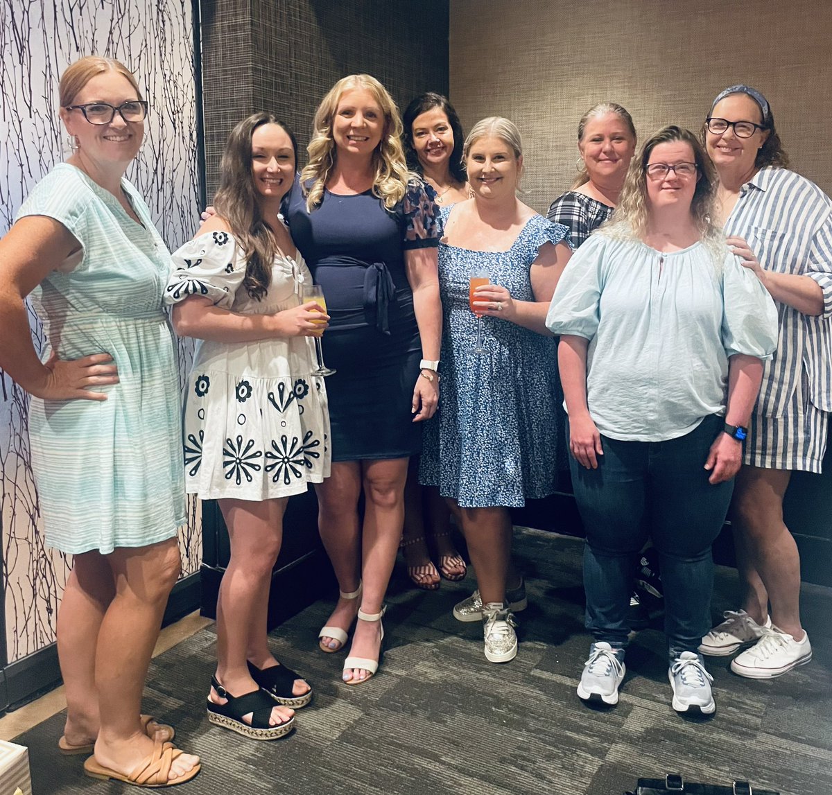 Nikster409's tweet image. Beyond blessed that Baby Parker already has a ton of aunties!!!!
When we say #UCFamily we mean it!! 💙💙💙
Amazing time at our baby shower yesterday. Thank you all SO MUCH for lovin’ on our little Peanut! 💙💙 #Babyboom #5weekstogo #ucftwittermafia