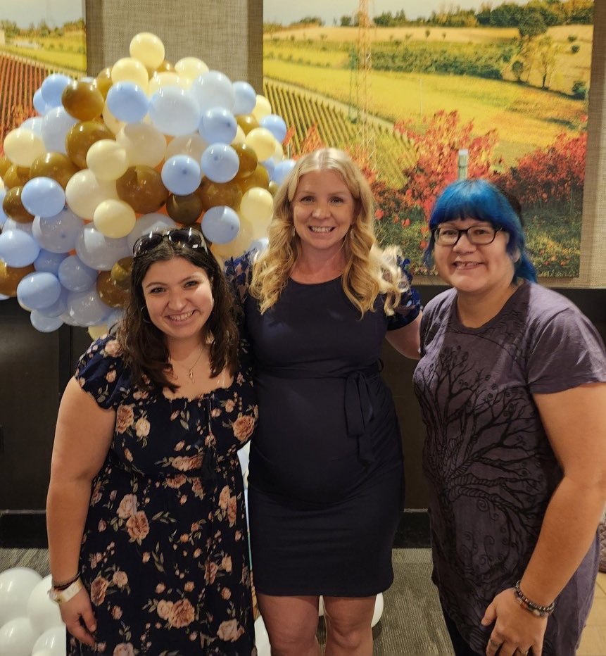 Nikster409's tweet image. Beyond blessed that Baby Parker already has a ton of aunties!!!!
When we say #UCFamily we mean it!! 💙💙💙
Amazing time at our baby shower yesterday. Thank you all SO MUCH for lovin’ on our little Peanut! 💙💙 #Babyboom #5weekstogo #ucftwittermafia