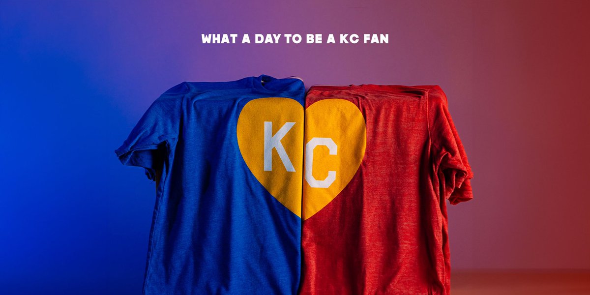 ❤️ The photo says it all 💙 #KCHeart