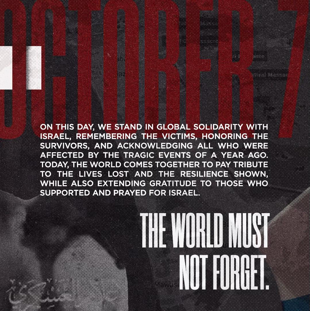 Monika_is_His's tweet photo. 🔶 We stand with the nation and people of Israel. #werememberoctober7 https://t.co/F4VfFiLuPD