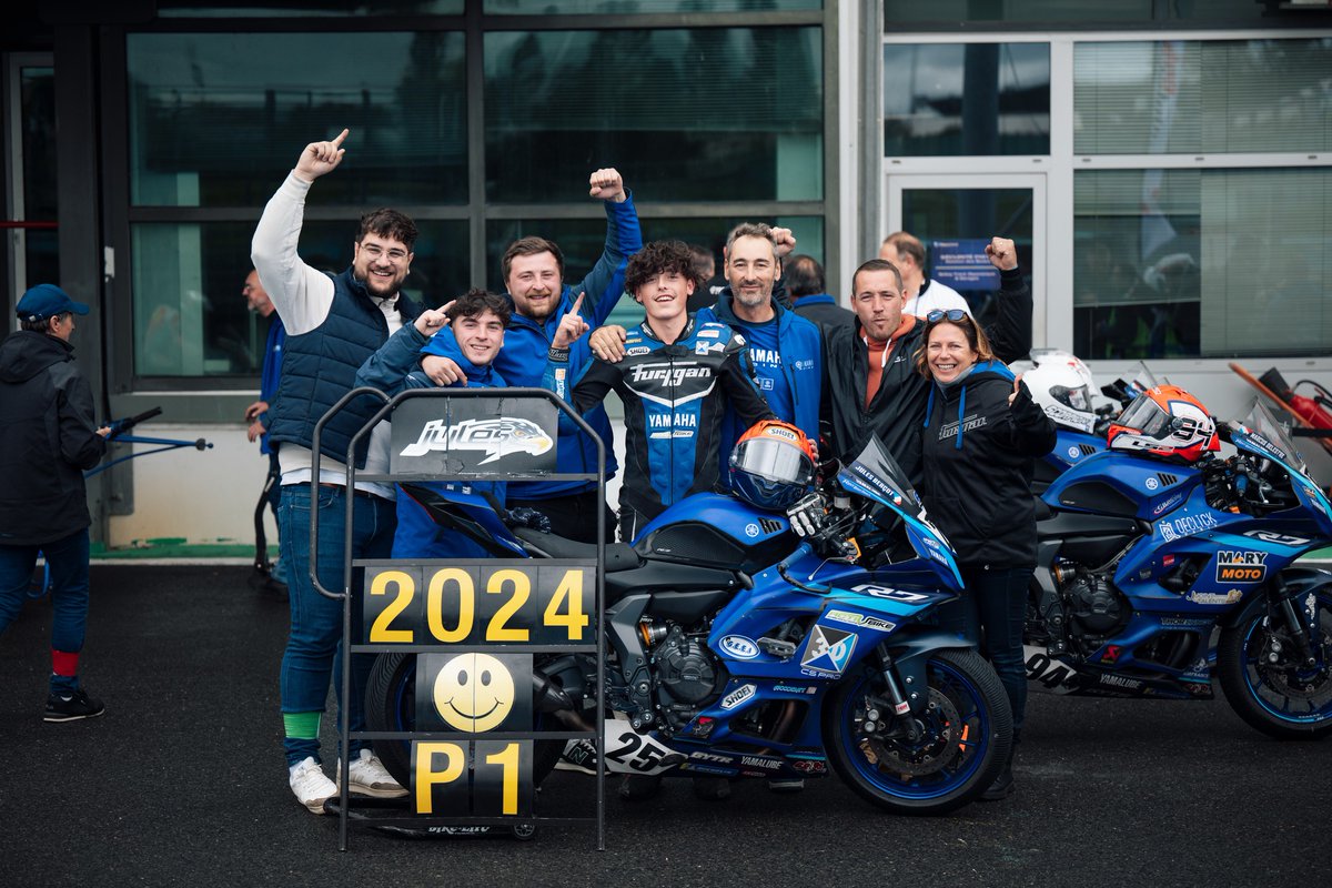 YamahaMotorFr's tweet photo. Yamaha #R7Cup 2024
#MagnyCours-58 🇫🇷 (5/5) : #JulesBerçot (#R7), le lauréat 2024 !
➡️https://t.co/y2W9J5Owbu
#YamahaRacing | #Yamalube https://t.co/hANnbHCb5Z