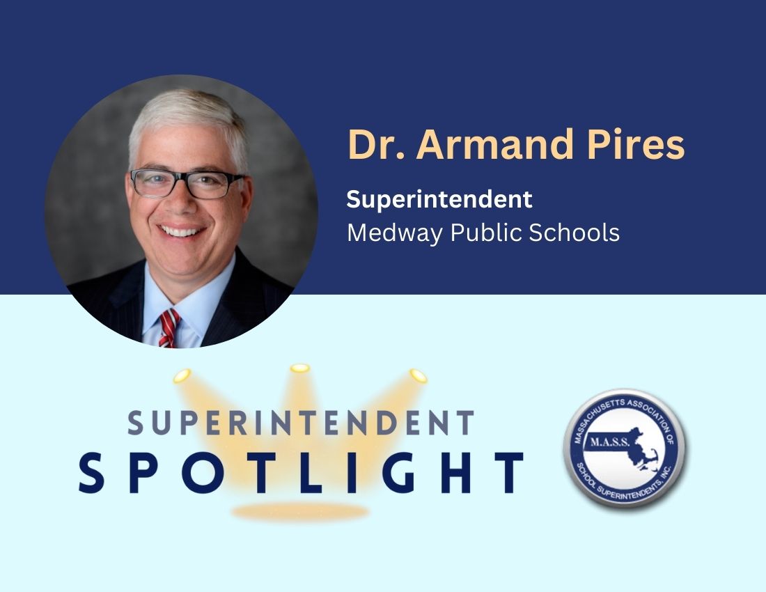 M.A.S.S. (@massupt) on Twitter photo The second profile in our Superintendent Spotlight series features M.A.S.S. President Dr. @ArmandPires. Read about the career path that led Armand to his tenth year as Superintendent of <a href="/MedwaySchools/">Medway Schools, MA</a>. bit.ly/3ZR71sr The second profile in our Superintendent Spotlight series features M.A.S.S. President Dr. @ArmandPires. Read about the career path that led Armand to his tenth year as Superintendent of <a href="/MedwaySchools/">Medway Schools, MA</a>. bit.ly/3ZR71sr